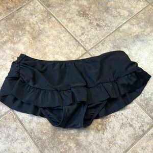 Black swim bottoms